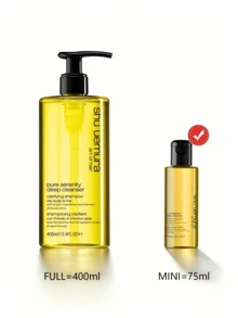 Shu Uemura 植村秀柚子SPA净澈丰盈洗发露，400毫升 - 清洁并清爽头皮，令秀发蓬松丰盈 - 柚泉洗髮精75ml - 查看 8