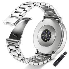 20mm 22mm Stainless Steel Watch Band Compatible With Galaxy Watch 7 6 5 4 40/44mm Metal Watch Band Compatible With Huawei Watch GT6/GT6 Pro/GT5/Pro/GT4/GT3, Balance GTR, Compatible With Xiaomi Watch/S5/S4/S3/Mi Quick Release Design, High-Quality Material, Fashionable Steel Band For Men And Women - 22mm - View 14