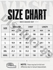 Men's VonDutchs Style Washed Cotton Sleeveless Vest, Eye Flame Graphic, Black Retro Distressed Summer Tank Top, Daily Casual & Father's Day Gift - 黑色 - 查看 8
