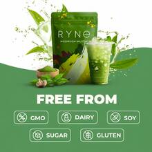 3 Bag RYNE Mushroom Matcha Powder, USDA Organic Ceremonial Grade, Focus, Clarity & Immune Health, Natural Energy Supplement - 3件 - 查看 7