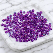 2-6mm Resin Flat-Bottom Rhinestones, Iridescent Transparent, Suitable For Nail Art, Phone Case DIY Crafts - SS20 5mm 1510Pcs - View 28
