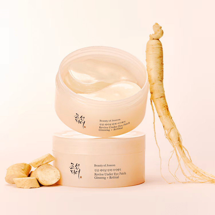 Beauty of Joseon - Återuppliva ögonplåster Ginseng + Retinal 60 plåster
