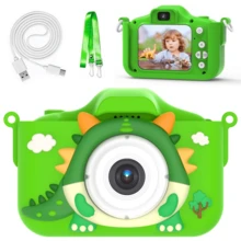 Kids Camera, Dual Camera, 1080P HD, 48 Megapixels, With Video Function, Five Games, Multiple Filters Available, Kids Birthday Gift - 彩色 - 查看 8