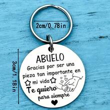 1pc Godmother Keychain Gift For Grandson, Fairy Godmother Design For Men - Steel - View 11