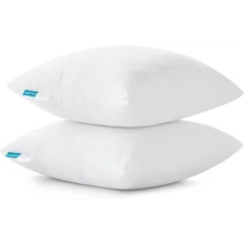 Pillow Inserts - Soft, Plush & Decorative Down Alternative Pillows For Couch Sofa Bed, Machine Washable - White, Pack Of 4 - 18x18 Inches (45x45cm) - View 3