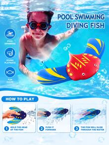 Hydrodynamic Manta Rays Press Forward Children's Baby Beach Pool Water Splashing Play With Water Model Fish Toys Hot - 301 Diving Fish - View 3