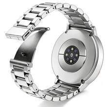 20mm 22mm Stainless Steel Watch Band Compatible With Galaxy Watch 7 6 5 4 40/44mm Metal Watch Band Compatible With Huawei Watch GT6/GT6 Pro/GT5/Pro/GT4/GT3, Balance GTR, Compatible With Xiaomi Watch/S5/S4/S3/Mi Quick Release Design, High-Quality Material, Fashionable Steel Band For Men And Women - 22mm - View 2
