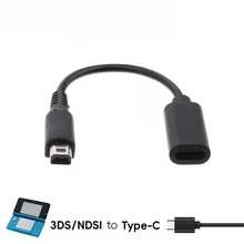 1入 Type-C 充電轉接線，精巧 USB-C 轉 3DS 充電線，適用於 Nint*Ndo 3DS/2DS XL/LL、New 3DSXL/3DSLL、2dsxl/2dsll、NDSI 復古遊戲機的可靠電源供應線 - 彩色 - 查看 1