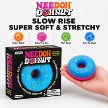 Đồ chơi giảm căng thẳng Schylling NeeDoh DOHNUTS Retro Teddy Ball | Họa tiết xoáy nhuộm màu phong cách Hippie cổ điển | Đồ chơi bằng thạch trong suốt | Phần thưởng cho lớp học mùa hè và lễ tốt nghiệp - Nhiều màu - Xem 6