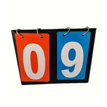 1pc Multi-Digit Multi-Function Scoreboard, Table Tennis Scoreboard, Basketball Scoreboard, Portable Durable And Referee Scoreboard, Suitable For Referees, Coaches, Games, Sports, Basketball Accessories, Soccer Accessories - Multicolor - View 13