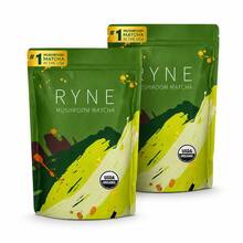 2-Pack RYNE Organic Mushroom Matcha Powder, USDA Certified, Natural Focus, Immune Support & Energy, Ceremonial Grade Green Tea - 2 Items - View 8