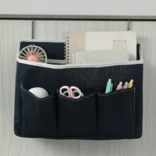 Tas Penyimpanan Gantung Dinding Kain Multi-Lapisan, Desain Berlapis Kapasitas Besar. Cocok untuk Sisi Tempat Tidur di Asrama, Dinding Kamar Tidur, Pintu Kamar Mandi, Dinding Dapur, dan Tempat Lainnya. Alat Penyimpanan Serbaguna untuk Penyewa dan Mahasiswa - MultiWarna - View 10