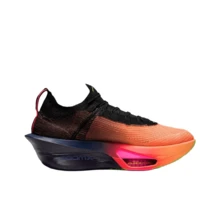 Nike Alphafly 3 Classic Comfort Carbon Fiber Plate Breathable Lightweight Casual Sports Marathon Running Shoes Men's Orange And Black - IO9573-800 - 查看 2