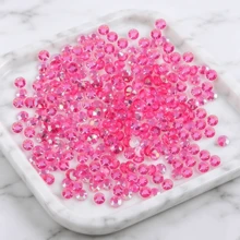 2-6mm Resin Flat-Bottom Rhinestones, Iridescent Transparent, Suitable For Nail Art, Phone Case DIY Crafts - SS20 5mm 1510Pcs - View 25