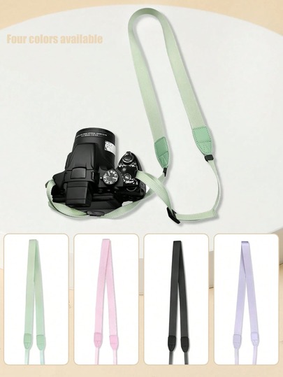 Camera Shoulder Strap, Instant Camera Lanyard, DSLR Mirrorless Wrist Strap, Crossbody Minimalist Decompression Adjustable Digital Camera Accessory.