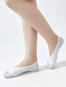 1/5 Pairs Summer Thin Starry Sky Invisible Five-Finger Boat Socks (Socks Not Included) - Multicolor - View 7