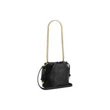 COACH Faye 17 Gesteppte Details L Leder Umhängetasche, Klein, Damen, Schwarz - CDB69-IMBLK - Übersicht 3