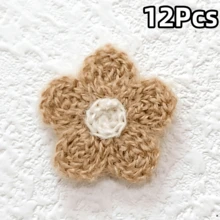 6/12/18Pcs Floral Applique Patches, Suitable For Clothing, Hats, Shoes, Crafts, Sewing Supplies, Fabric Patches, Headwear, Embroidery Flower Pieces, DIY Clothing, Shoes, Hats Accessories - Multicolor - View 15