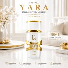 Lattafa Yara White EDP 30ML Parfum pour femmes Longue tenue Floral Vanille Musc Fragrance - Doux - Voir 1