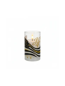 1/2/3pcs Flameless Candle Lights With Remote Control/Timer, Battery Operated, Warm Light Candle Lamps, Suitable For Table Centerpiece Decoration, Perfect For US Independence Day And Holiday Atmosphere Decor - Transparent - View 10
