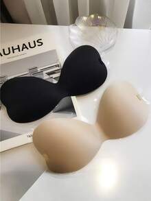 Invisible Self-Adhesive Push-Up Bra, Suitable For Backless Dresses And Wedding Gowns - Multicolor - View 2