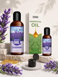 Minyak Esensial Lavender 100ml, Aroma Lavender Manis dan Tahan Lama, Cocok untuk Diffuser Mobil, Penggunaan di Rumah atau Luar Ruangan, Kompatibel dengan Humidifier, Diffuser Aroma, Stik Diffuser Rattan, Hadiah Aromaterapi - Minyak esensial lavender - View 9