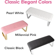 Repose-bras pour prothésiste ongulaire, Terresa Mise à jour Repose-mains et pieds en PU motif poisson pour manucure & pédicure, rose. Rembourrage de confort amélioré, design ergonomique & esthétique motif poisson, matériau en PU premium, design convivial pour le client - Blanc - Voir 9