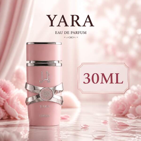 Lattafa Yara Eau De Parfum 30ML For Women Long Lasting Sweet Floral Feminine Perfume