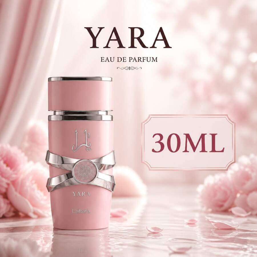 Lattafa لطافة يارا عطر نسائي 30 مل، عطر زهري حلو أنثوي طويل الأمد - حلو - مشاهدة 1