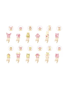Sonny Angel Hippers Cherry Blossom Series Sealed Blind Box Cute Collectible Gift - Multicolor - View 2