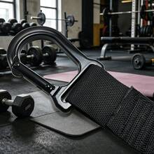 Suspension Training Strap, Includes Handles, Foot Straps, Door Anchor, Storage Bag, Suitable For Full Body Workout, Strength Training, Bodyweight Training, Home, Gym, Travel, Portable, Gift For Fitness Enthusiasts, Gift For Friends, Daily Gift - Yellow - View 2