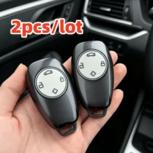 Set Of 2, Car Key Case Covers For LEAPMOTOR Zero Run T03 2022 C11 S01 C01 , Only Fit For The Car Key Shown In The Image. - Multicolor - View 13