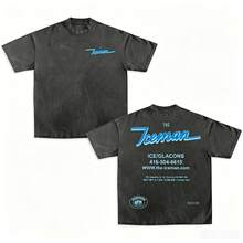 2026 New Summer THE ICEMAN Drake Vintage Tee Unisex Rap Shirt Music Fans Gift For Him Her Y2K Women Men Graphic Tee Casual Short Sleeve Crew Neck Summer Concerts Casual Daily Wear Pure Cotton T-Shirt - 紫羅蘭色 - 查看 4