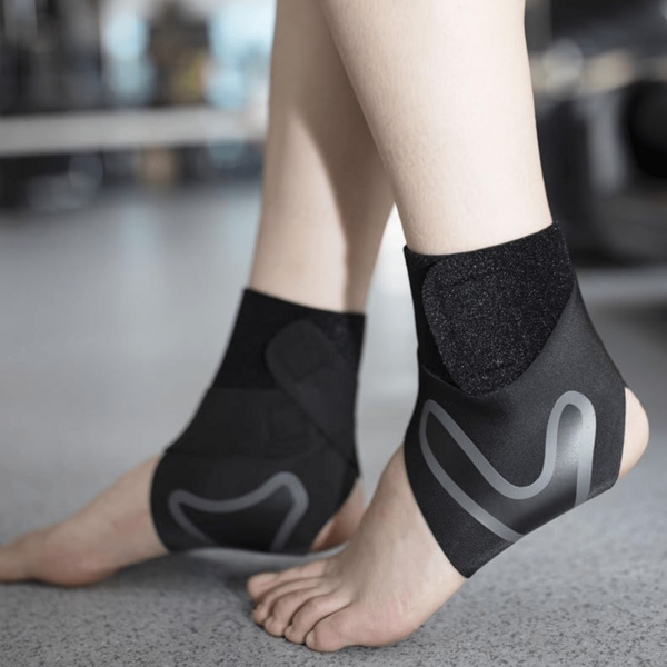 2pcs/Set Ankle Support Protection Sleeve, Breathable Material Compression Design, Unisex, Adjustable Wrap Design, Suitable For Men And Women, Elastic Sprain Ankle Sleeve