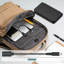 1入 Type-C 充電轉接線，精巧 USB-C 轉 3DS 充電線，適用於 Nint*Ndo 3DS/2DS XL/LL、New 3DSXL/3DSLL、2dsxl/2dsll、NDSI 復古遊戲機的可靠電源供應線 - 彩色 - 查看 6