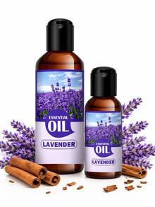 Minyak Esensial Lavender 100ml, Aroma Lavender Manis dan Tahan Lama, Cocok untuk Diffuser Mobil, Penggunaan di Rumah atau Luar Ruangan, Kompatibel dengan Humidifier, Diffuser Aroma, Stik Diffuser Rattan, Hadiah Aromaterapi - Minyak esensial lavender - View 2