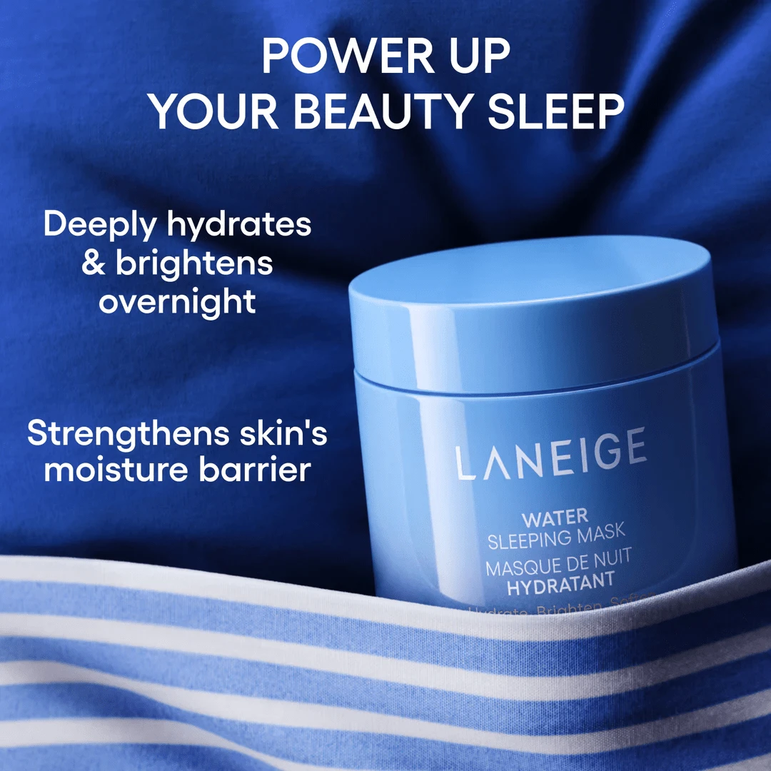 Laneige - Water Sleeping Mask 70ML - Moisturizing Night Mask - Niacinamide - 查看 1