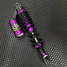 320mm Motorcycle/Scooter Shock Absorber, Universal Aluminum Alloy CNC Adjustable Shock Absorber Suitable For Motorcycle, Electric Bike, Moped Modification, Available In Multiple Colors - A - View 16