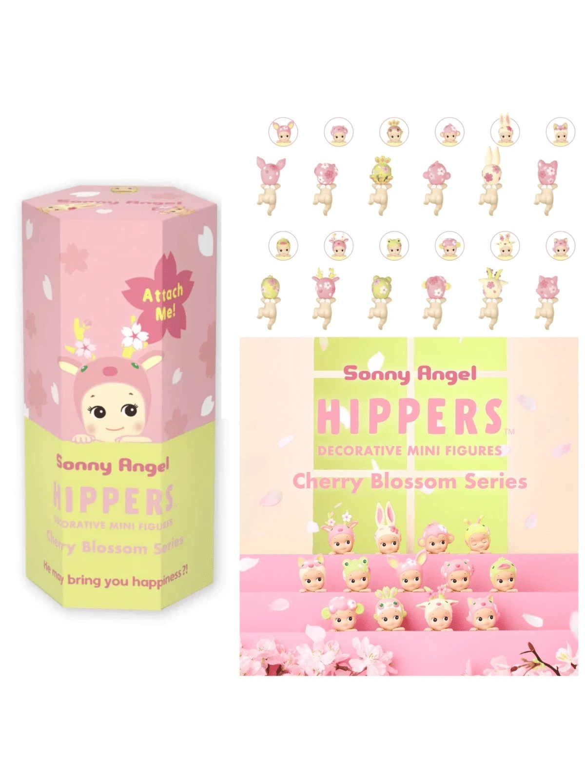 Sonny Angel Hippers Cherry Blossom Series Sealed Blind Box Cute Collectible Gift - Multicolor - View 1