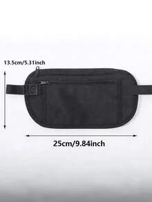 Sac banane antivol, sac banane à la mode, convient pour les voyages, les sports et les activités de plein air, unisexe - Multicolore - Voir 3