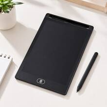 8.5" LCD Graphics Tablet, Reusable Screen, One-Touch Erase, Portable Design For Drawing And Note-Taking - Black - View 8