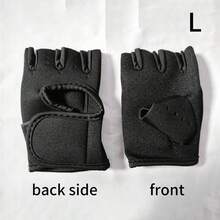 Professional Half Finger Sports Gloves, Breathable Anti-Slip Palm Protection Shock-Absorbing Training Gloves For Fitness, Cycling, Outdoor Weightlifting, Running, Cycling, Unisex - A - View 9