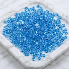 2-6mm Resin Flat-Bottom Rhinestones, Iridescent Transparent, Suitable For Nail Art, Phone Case DIY Crafts - SS20 5mm 1510Pcs - View 21