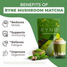 3 Bag RYNE Mushroom Matcha Powder, USDA Organic Ceremonial Grade, Focus, Clarity & Immune Health, Natural Energy Supplement - 3件 - 查看 4