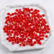 2-6mm Resin Flat-Bottom Rhinestones, Iridescent Transparent, Suitable For Nail Art, Phone Case DIY Crafts - SS20 5mm 1510Pcs - View 17