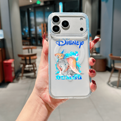Disney Dumbo Phone Case - Watercolor Splash Dumbo Protective Case, White Backgr…