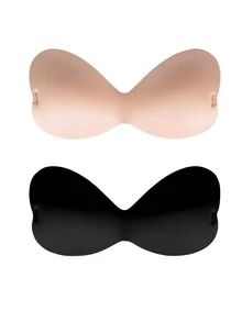 Invisible Self-Adhesive Push-Up Bra, Suitable For Backless Dresses And Wedding Gowns - Multicolor - View 19