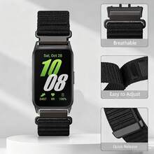 通用運動尼龍編織環帶，適用於 Galaxy Fit3 Fit 3 SAM-R390 的替換錶帶腕帶手鍊配件 - for Samsung Galaxy Fit 3 - 查看 4