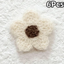 6/12/18Pcs Floral Applique Patches, Suitable For Clothing, Hats, Shoes, Crafts, Sewing Supplies, Fabric Patches, Headwear, Embroidery Flower Pieces, DIY Clothing, Shoes, Hats Accessories - Multicolor - View 17