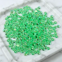 2-6mm Resin Flat-Bottom Rhinestones, Iridescent Transparent, Suitable For Nail Art, Phone Case DIY Crafts - SS20 5mm 1510Pcs - View 31
